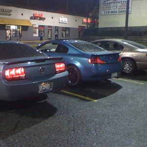 my mini car meet with my boyz