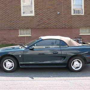 my amazing 95 mustang convertible(emmi)