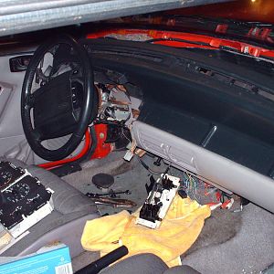 Heater Core Removal