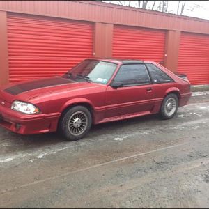 87 mustang