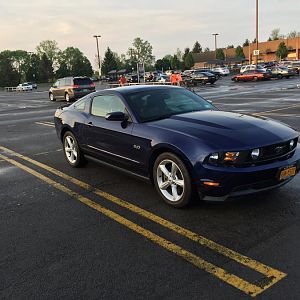 2011 Kona Blue Mustang GT