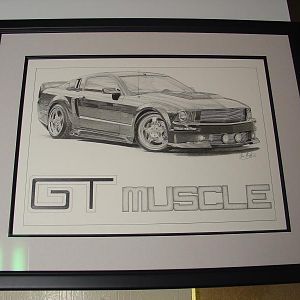 Mustang Sketch 007