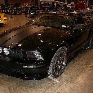 Buffalo World Of Wheels.  Yes, that's a Bentley parked behind me.  There was an Aston Martin DB9 to the right of me!!