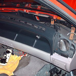 Heater core removal 003