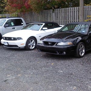 next to a new 5.0 at work