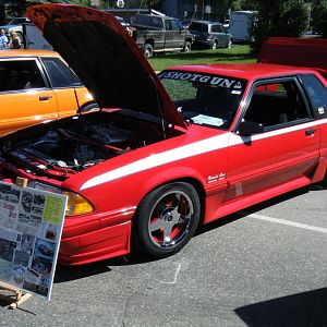 Little Boss, Ronnie Sox Edition 1 of 6 made
1990, 12 second Mustang of the show room floor.