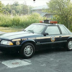 NYSP Mustang.HOW IT USE TO LOOK LIKE...........