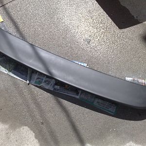 3 light coats of flat black