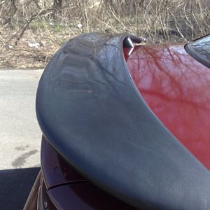 too shiny, had to respray it