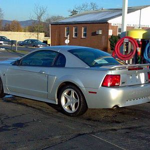 Foam & Wash in Vails Gate.  Unfortunate part of apartment-dwelling, no easy access to a hose :(