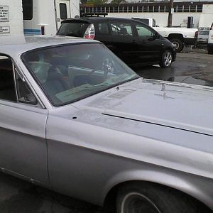 right side and hood