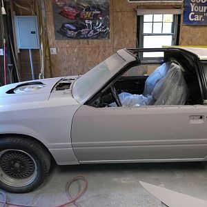 getting ready for paint