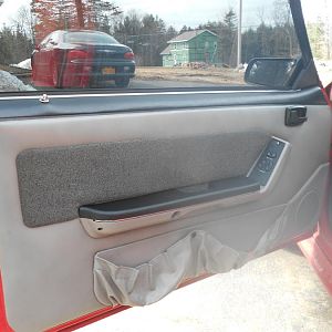 New door arm rest pads