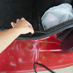trunk rubber thingy