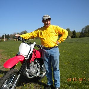 MY HONDA DIRT BIKE