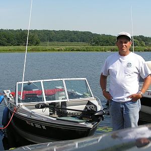 ME AND MY FISHING BOAT