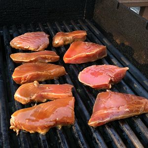Bluefin on the barbie