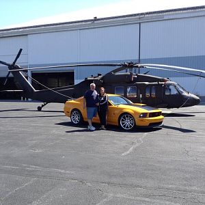 The Mrs and me 2014 US Air National Gaurd