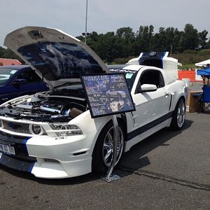 2014 American Muscle Show!! Showed up a little late and was all the way by the entrance.
