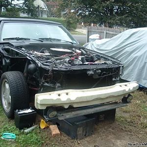 mustang project reassembly
