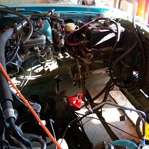 Empty Engine bay