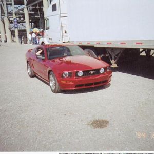 April of 2004, Nashville, the first time I saw the new Mustang in the flesh.