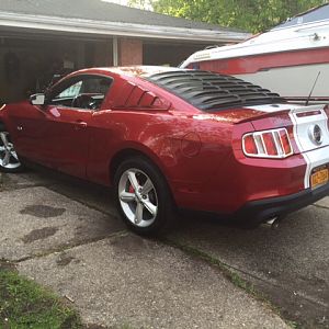 In my driveway again