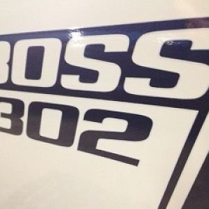2012 Boss 302 Kona Blue #3008