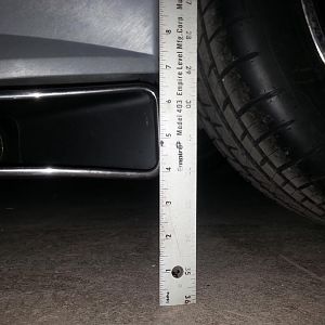 3.5 inches wow that's low
