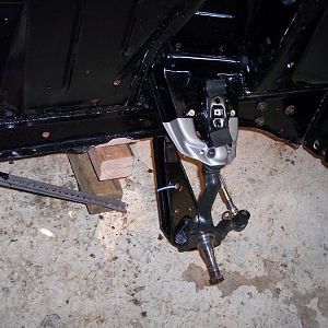 10/16/16 Installed the suspension on the l/s front.