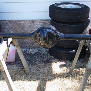 3/20/17 Sanded off the old paint & re painted the rear housing.