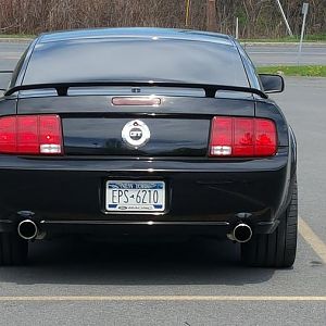 New 305/30/19 Michelin pilot super sports on the back.