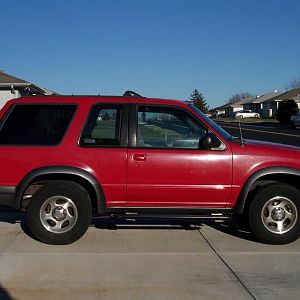 99 Sport after new ft & rear shocks, UCA, & lower ball joints.