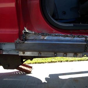 New rocker piece welded in.