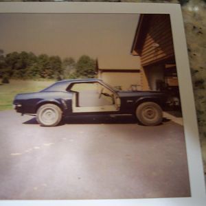 My 69 Coupe after I brought it home.