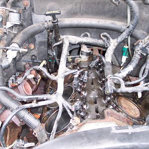 3/16 Down to short block.