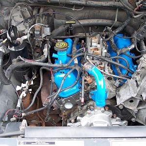 3/16 Top of engine back together.