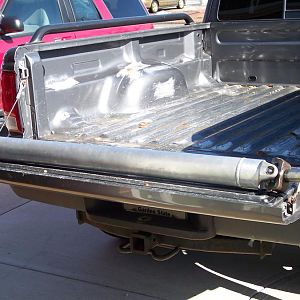 3/26/18 New u joints installed in the aluminum driveshaft.