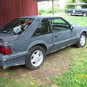 88 Mustang Project car
