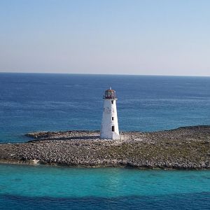 Lighthouse at Princess Cays.
