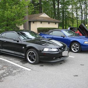 Mustang car show in PA