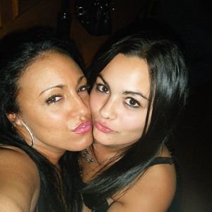 my gf (right) and her friend