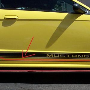mustang rocker